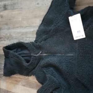 Scuba oversized sherpa 1/2 zip